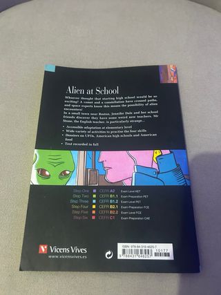 Alien At School. Collection The Black Cat. Auxi...