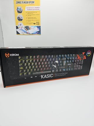 Nuevo:Teclado Mecánico KASIC Rainbow Gaming