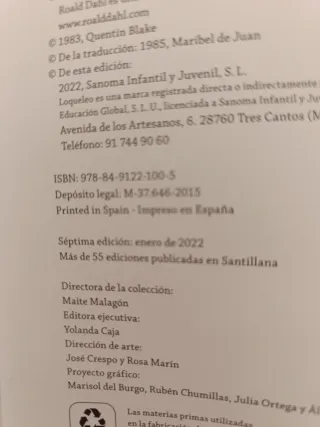 Libro LAS BRUJAS de Ronald Dahl