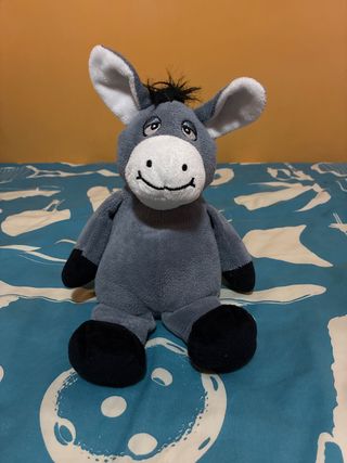 Peluche Asno Gris
