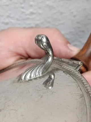 Recogemigas plata principios siglo XX