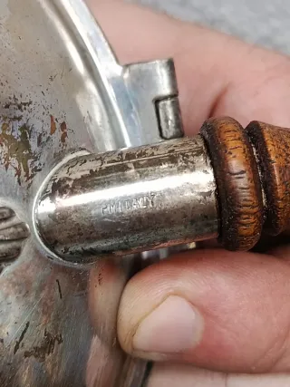 Recogemigas plata principios siglo XX