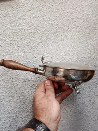 Recogemigas plata principios siglo XX