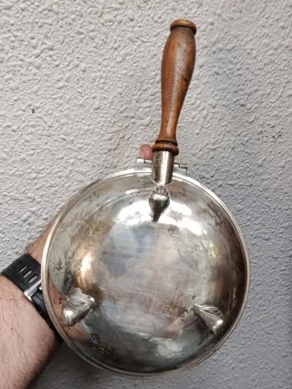 Recogemigas plata principios siglo XX