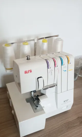 Remalladora Alfa 8707 Overlock
