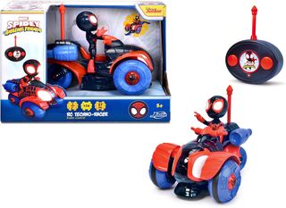 Jada- Vehículo Radio Control Spidey- Techno Racer