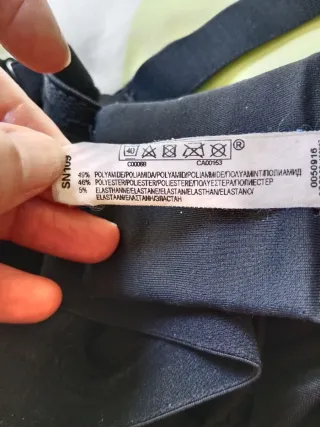 Reggiseno sportivo Shock Absorber nero