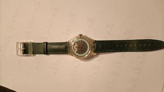 Swatch Francois Automatico Vintage Oro Verde