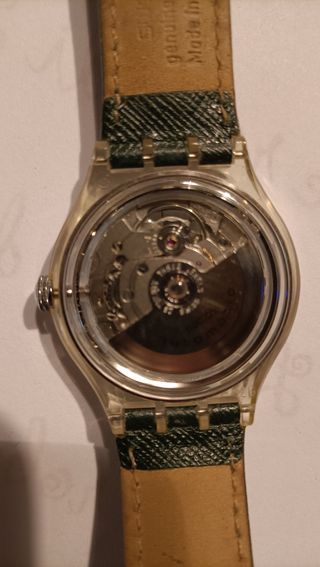 Swatch Francois Automatico Vintage Oro Verde