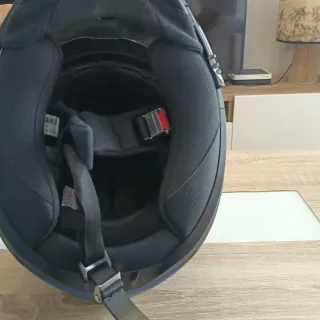 Casco Moto HJC i70 Azul y Gris