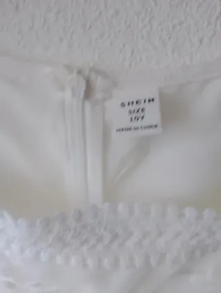 Vestido Comunión Niña Talla 10 Blanco