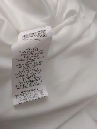 Vestido Comunión Niña Talla 10 Blanco