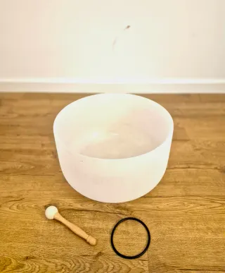 Cuenco de cuarzo extra grande 40cm