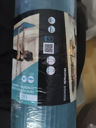 Esterilla Fitness Decathlon Azul
