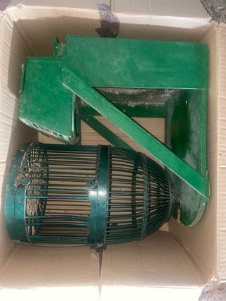 Jaula y casillero de perdiz