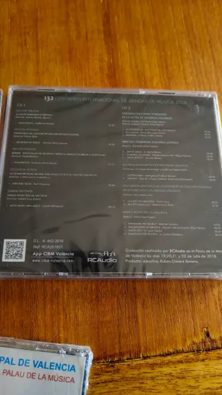 Lote 3 CDs CIBM Valencia