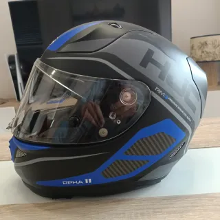 Casco Moto HJC RPHA 11 Negro Azul