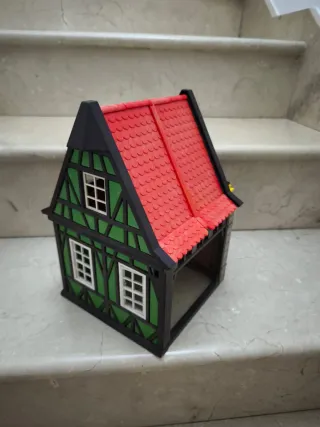 Playmobil medieval. Casa verde. Sastreria.