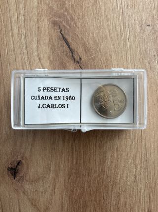 Moneda 5 Pesetas J.Carlos I 1980