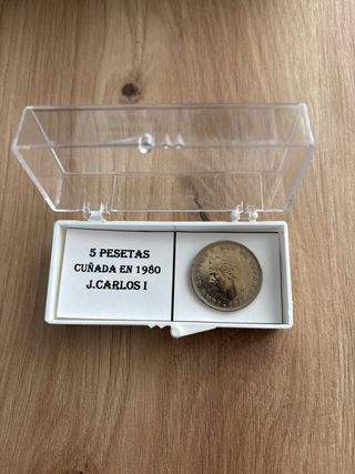 Moneda 5 Pesetas J.Carlos I 1980