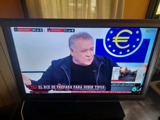 TV Panasonic TX-L37D28ES Plata/Negro