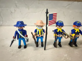 Playmobil Oeste 3806. Soldados Fort Glory.