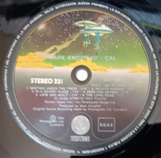 Banda Sonora Cal - Mark Knopfler