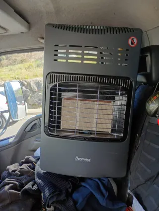 Estufa Benavent Negra/Gris