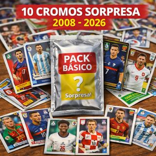 Pack Sorpresa Cromos Fútbol Básico