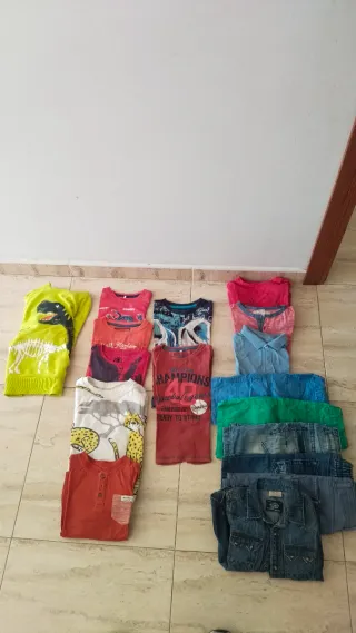 Lote Ropa para Niño Tallas 104-110-122 cm