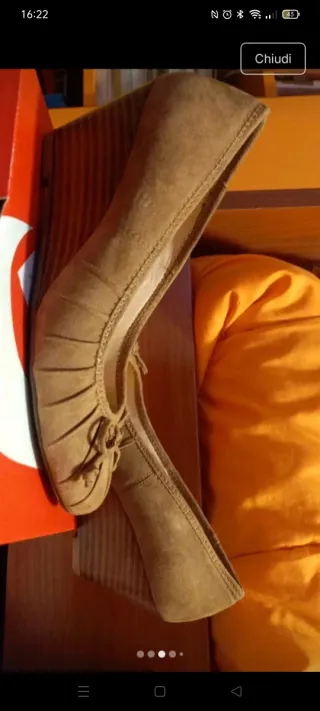 Scarpe Bata 37 con rialzo