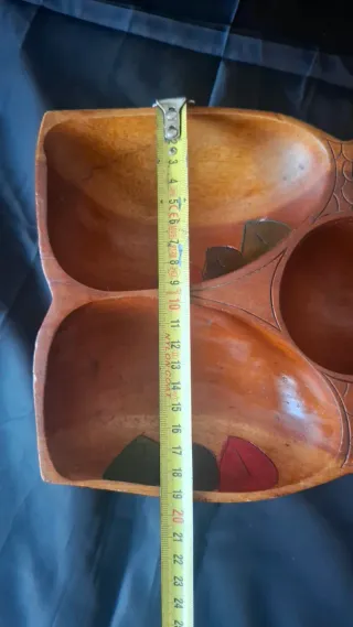 Taça Madeira Artesanal República Dominicana