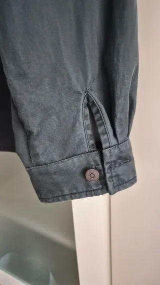 Sobrecamisa Zara Hombre Gris