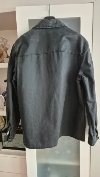 Sobrecamisa Zara Hombre Gris