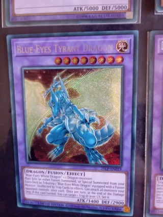 4 Carte Yu-Gi-Oh! Occhi Blu