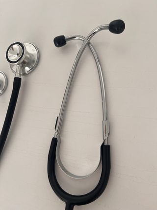 Estetoscopio Médico Negro para adultos y niños