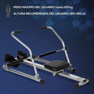 Máquina de Remo Hidráulico Plegable con 3 Niveles