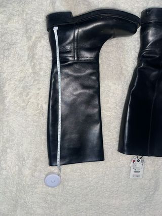 Botas altas Zara negras