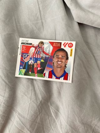 último cromo de griezmann en la liga!
