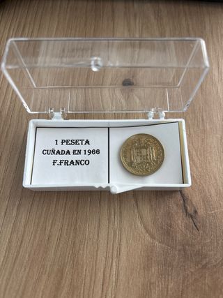 1 Peseta F. Franco 1966