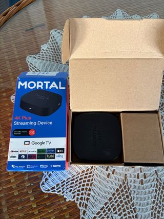 MORTAL 4K Plus Streaming Device Google TV