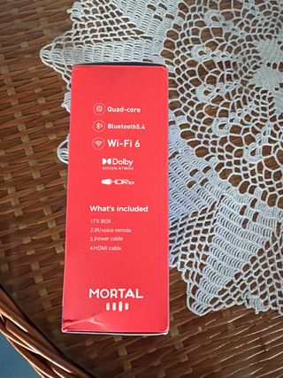 MORTAL 4K Plus Streaming Device Google TV