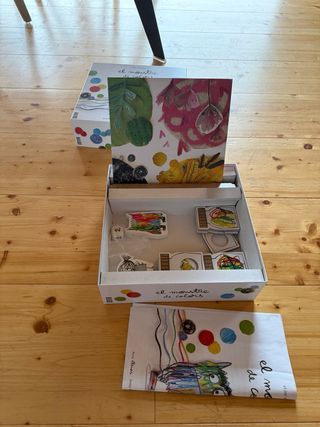 Juego El Monstruo de Colores