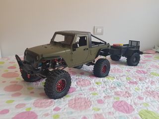 Remolque crawler escala 1/10. 3D