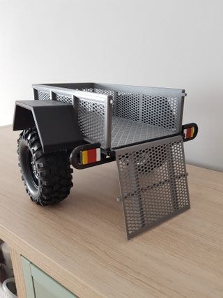 Remolque crawler escala 1/10. 3D
