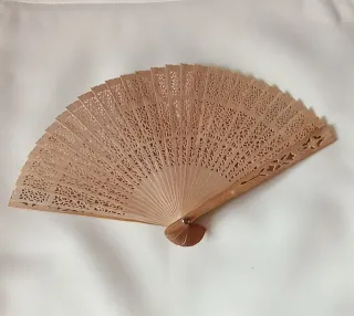 3 Abanicos Japoneses Madera