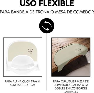 hauck Tray Mat Mantel Silicona Bebe - Mantel para