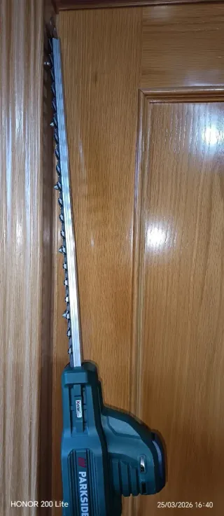 Cortasetos telescópico parkside nuevo