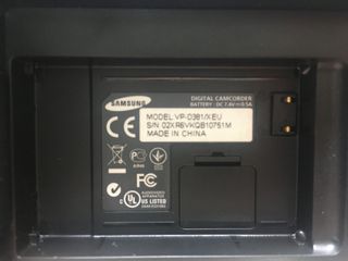 2 videocámaras MiniDV Panasonic y Samsung