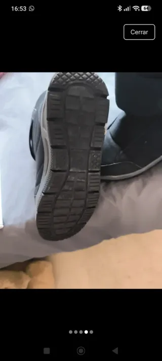 Botas de presqui negras y rosas